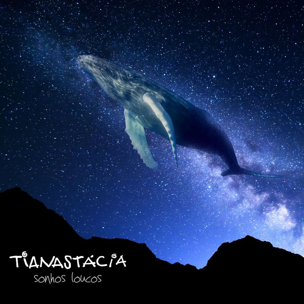 Capa do disco Sonhos Loucos (2021), da Tianastácia
